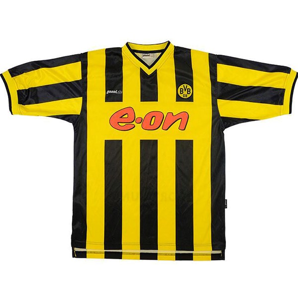 Tailandia Camiseta Borussia Dortmund 1ª Kit Retro 2000 Amarillo